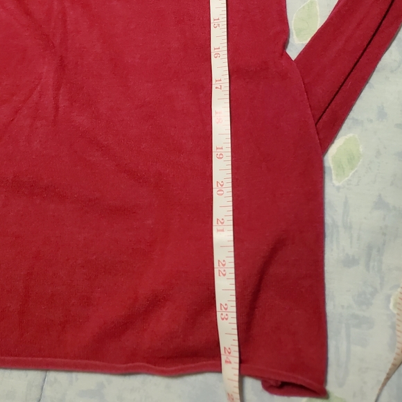 Cupio Raspberry Monk Neckline Top - Picture 6 of 11